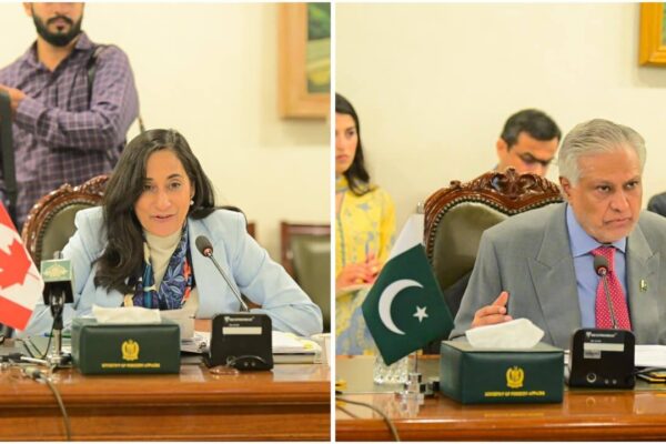 پاکستان اور کینیڈا کا تجارت، سرمایہ کاری اور علاقائی امن میں تعاون بڑھانے پر اتفاق