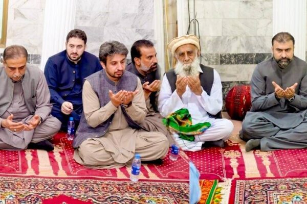 وزیراعلیٰ بلوچستان کی ناصر خلجی کی والدہ کے انتقال پر تعزیت