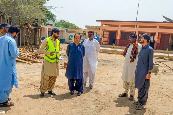 اوتھل کے گورنمنٹ بوائز ہائی اسکول لاکھڑا میں تعلیمی سہولیات کی بہتری کا منصوبہ جاری