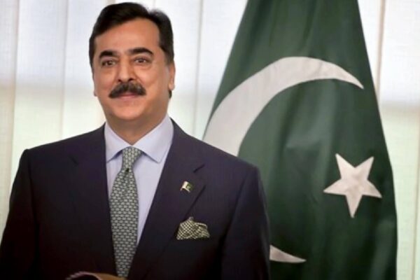 قائم مقام صدرسید یوسف رضا گیلانی نے اسلام آباد اسٹاک ایکسچینج ٹاورز میں فاؤنڈرز وال کا افتتاح کردیا