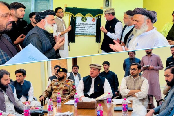 چمن میں بی ایس ڈی آئی کے تحت ترقیاتی منصوبوں پر پیش رفت، عیدگاہ، جنازہ گاہ اور قاضی عبدالسلام لائبریری کی بحالی مکمل