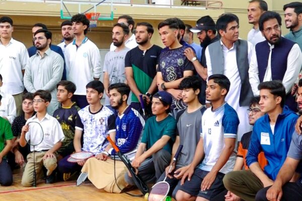 کوئٹہ میں کالج طلبہ کے لیے بیڈمنٹن مقابلے