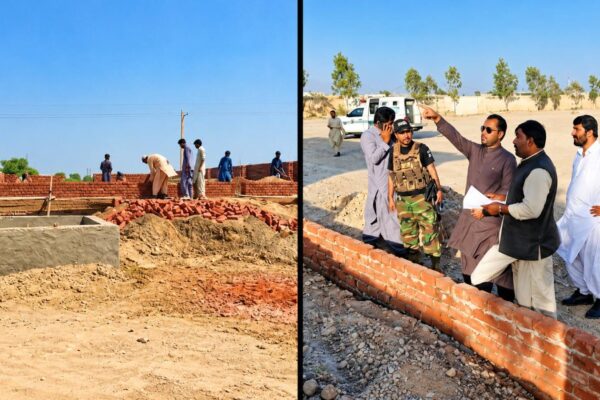 بی ایس ڈی آئی کے تحت دکی میں ترقیاتی منصوبوں کا معائنہ، نصیرآباد میں 2 کروڑ روپے سے جدید سلاٹر ہاؤس کی تعمیر جاری