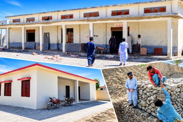 بی ایس ڈی آئی کے تحت کیچ اور آواران میں تعلیمی سہولیات اور فلڈ پروٹیکشن کے منصوبوں پر کام جاری