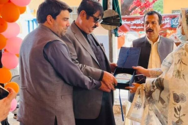 کوئٹہ: گورنمنٹ گرلز ہائی اسکول رحیم گل بلیلی میں ترقیاتی کاموں کے حوالے سے تقریب کا انعقاد